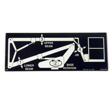 B06-00-0396 Decal-Base Control Illustr | Genuine Haulotte