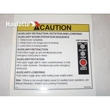 B06-00-0405 Decal-Warning-Hand Pinch Point | Genuine Haulotte