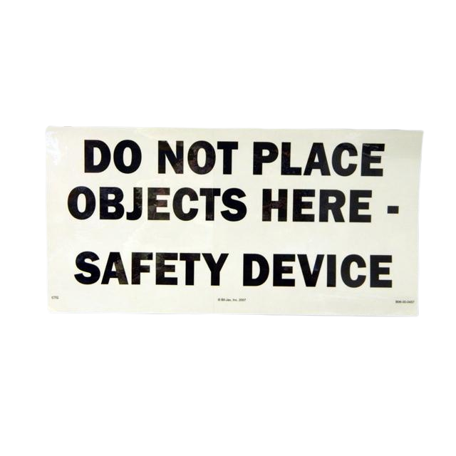 B06-00-0457 Decal-Warn-Stay Clear | Genuine Haulotte