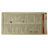 B06-00-0471-DE Decal-Danger-Main Instruction/Hazard-Platform-German-7.5X15.5, Blue & White | Genuine Haulotte