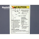 B06-00-0489 Decal-Caution-Emer Retrct Vlv | Genuine Haulotte