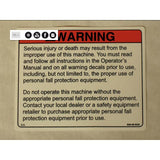 B06-00-0526 Tag For Keyring,.010 White Plastic | Genuine Haulotte