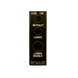 B06-00-0527 Decal-Warning-Drive And Set | Genuine Haulotte