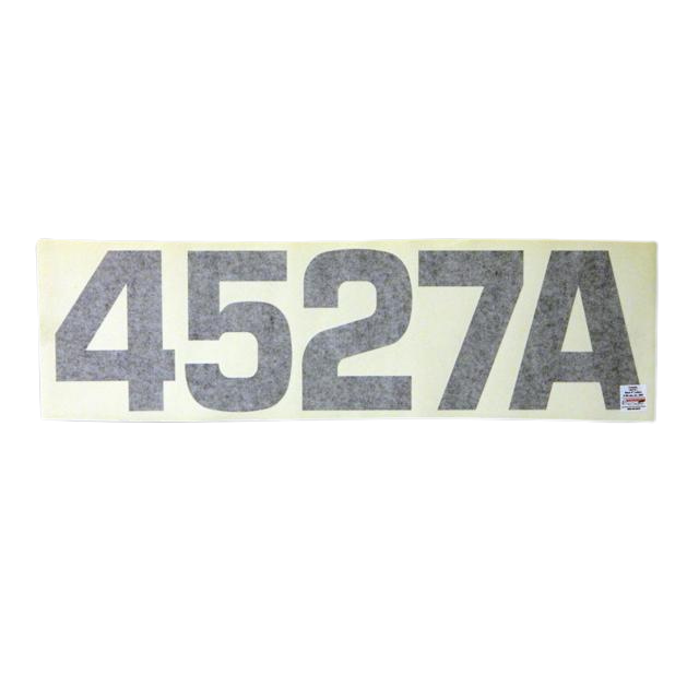 B06-00-0539 23In W X 6In H Decal-4527A-Black Clear Vinyl With Black Letters | Genuine Haulotte