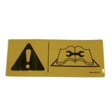 B06-00-0572-CE Decal-Read Manual-P/S-Ce Only | Genuine Haulotte