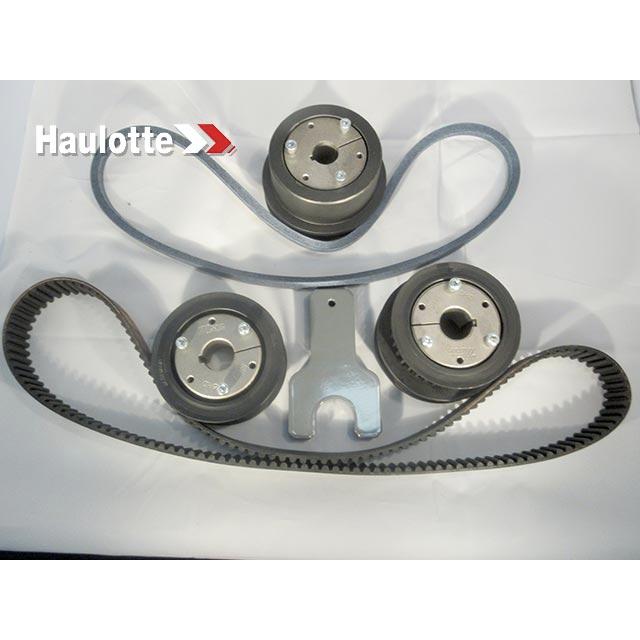 B22-00-0113 Kit-45Xa Dual Belt With V-Belt | Genuine Haulotte