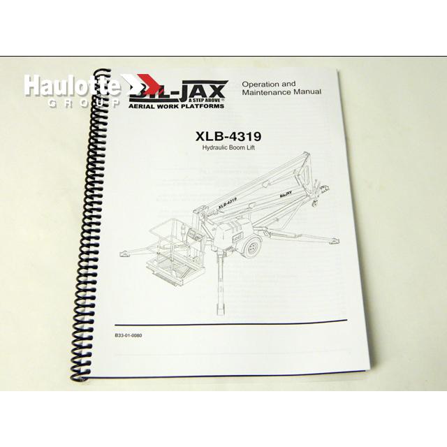 B33-01-0080 Manual-Operat-Maint Xlb-4319 | Genuine Haulotte