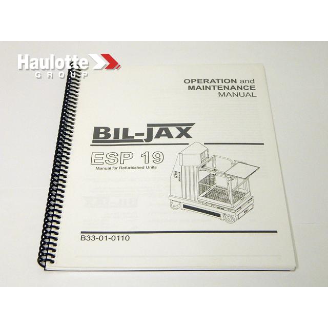 B33-01-0110 Manual-Oper-Service Esp 19-Euclid | Genuine Haulotte
