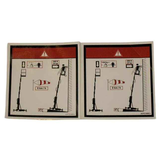 NQUPRA1037 Decal-Notice | Genuine Haulotte