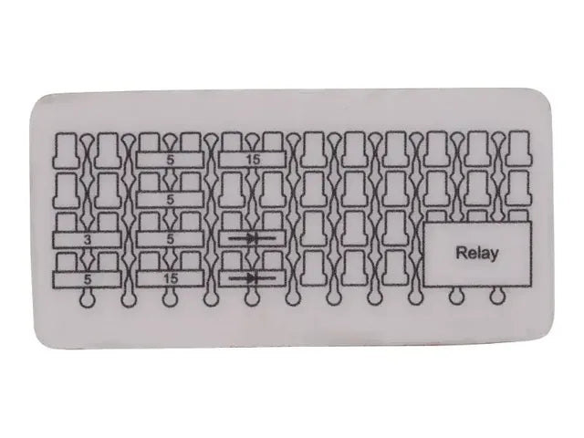 1001196637 DECAL,FUSE BOX | JLG