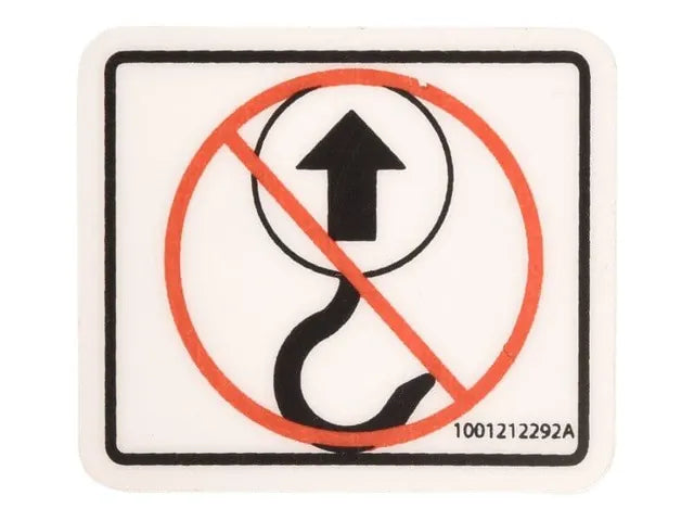 1001212292 NO LIFT DECAL | JLG