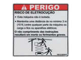 1001216648 DECAL,DANGER ELECTROCUTION | JLG
