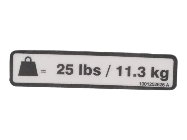 1001252626 ACCY WT DECAL | JLG