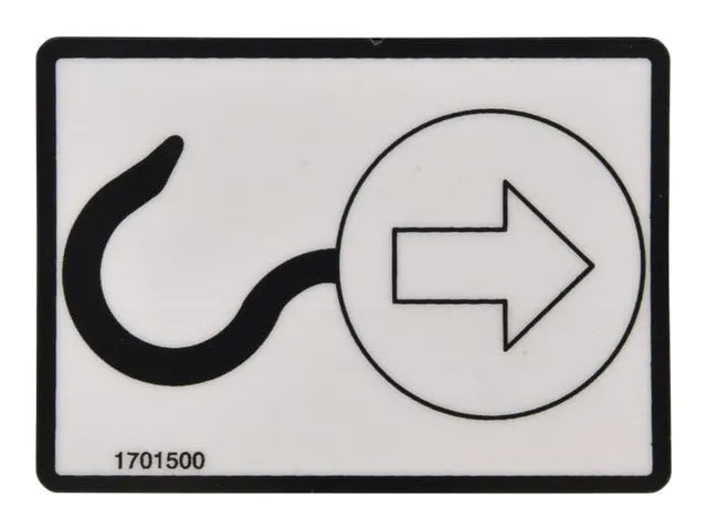 1701500 JLG? MACHINE LIFT HERE DECAL | JLG