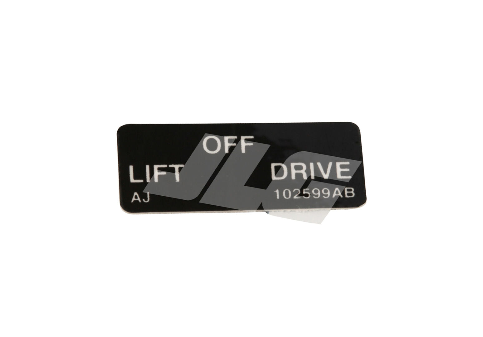 102599 Lift/Drive Label | Skyjack