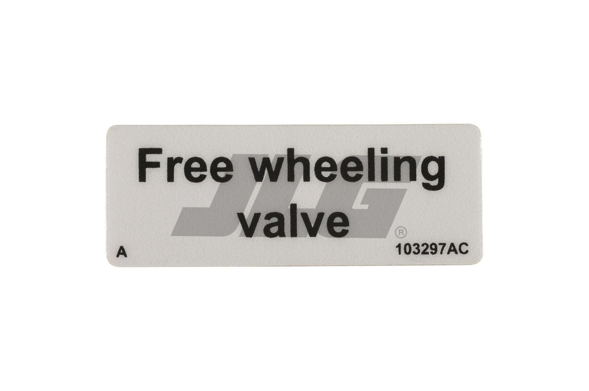 103297 Free Wheel Decal | Skyjack