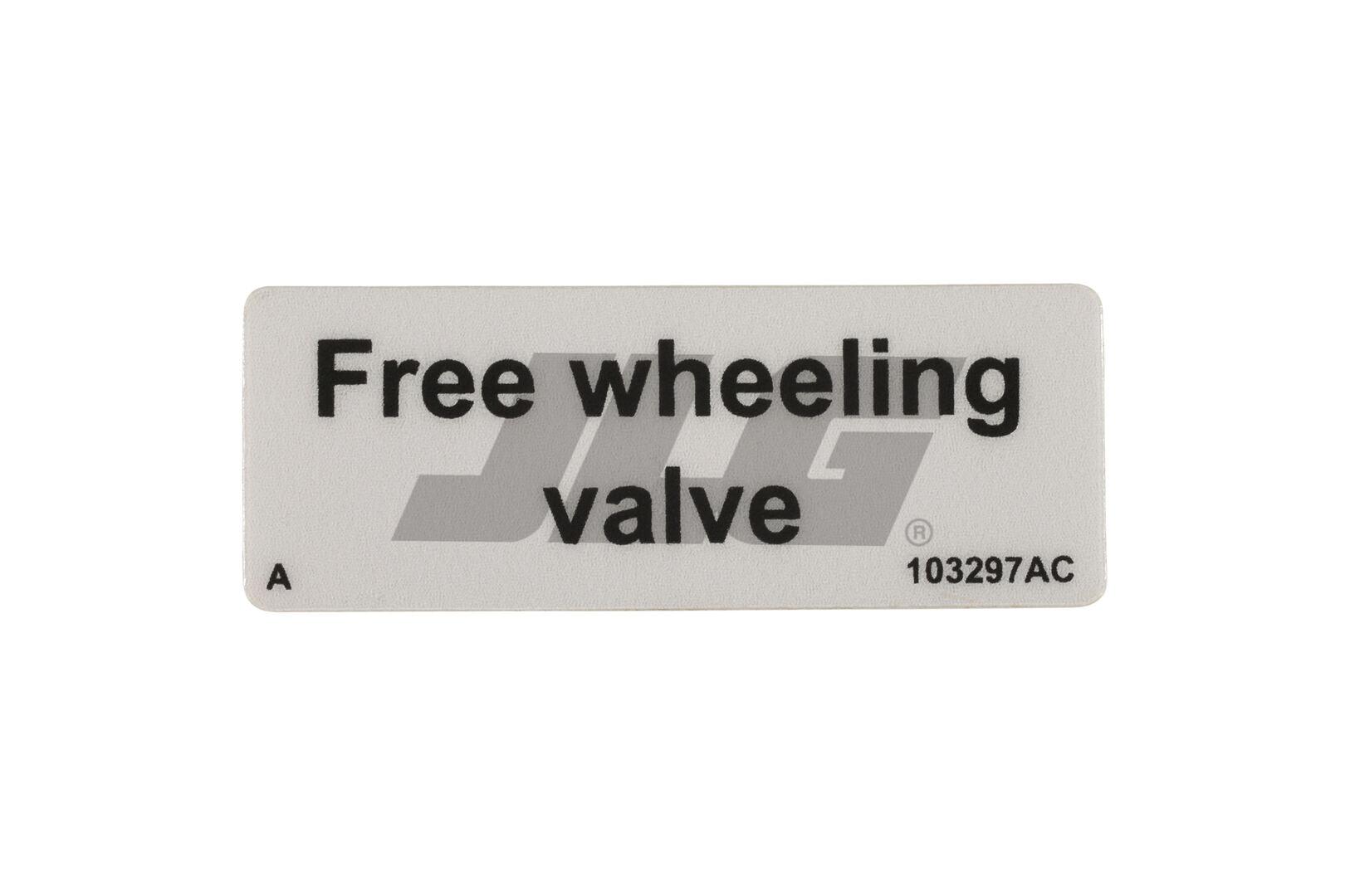 103297 Free Wheel Decal | Skyjack
