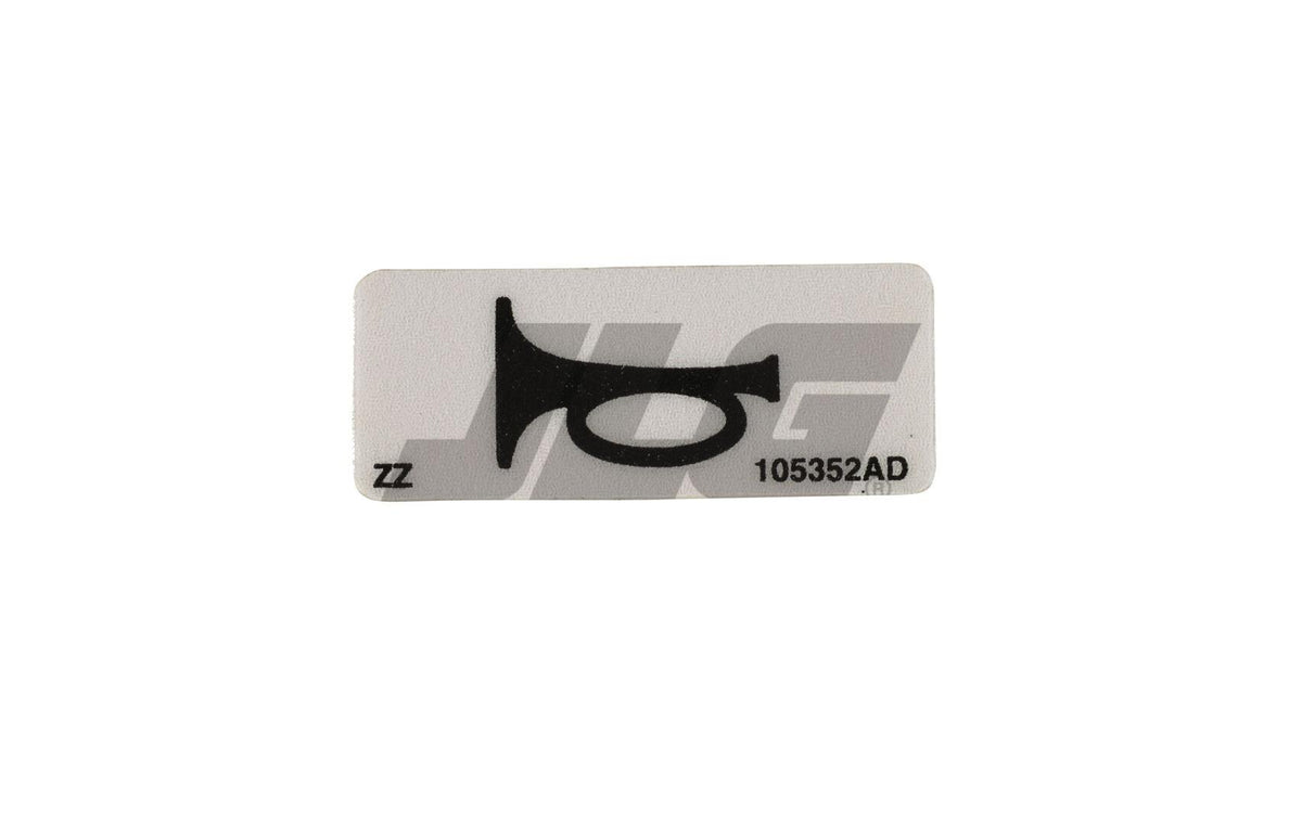 105352 Horn Label | Skyjack