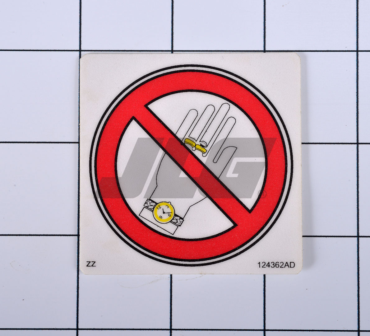 124362 Do Not Wear Decal | Skyjack