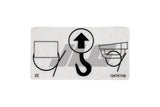 124767 Decal, Lift Point/Tie Down | Skyjack