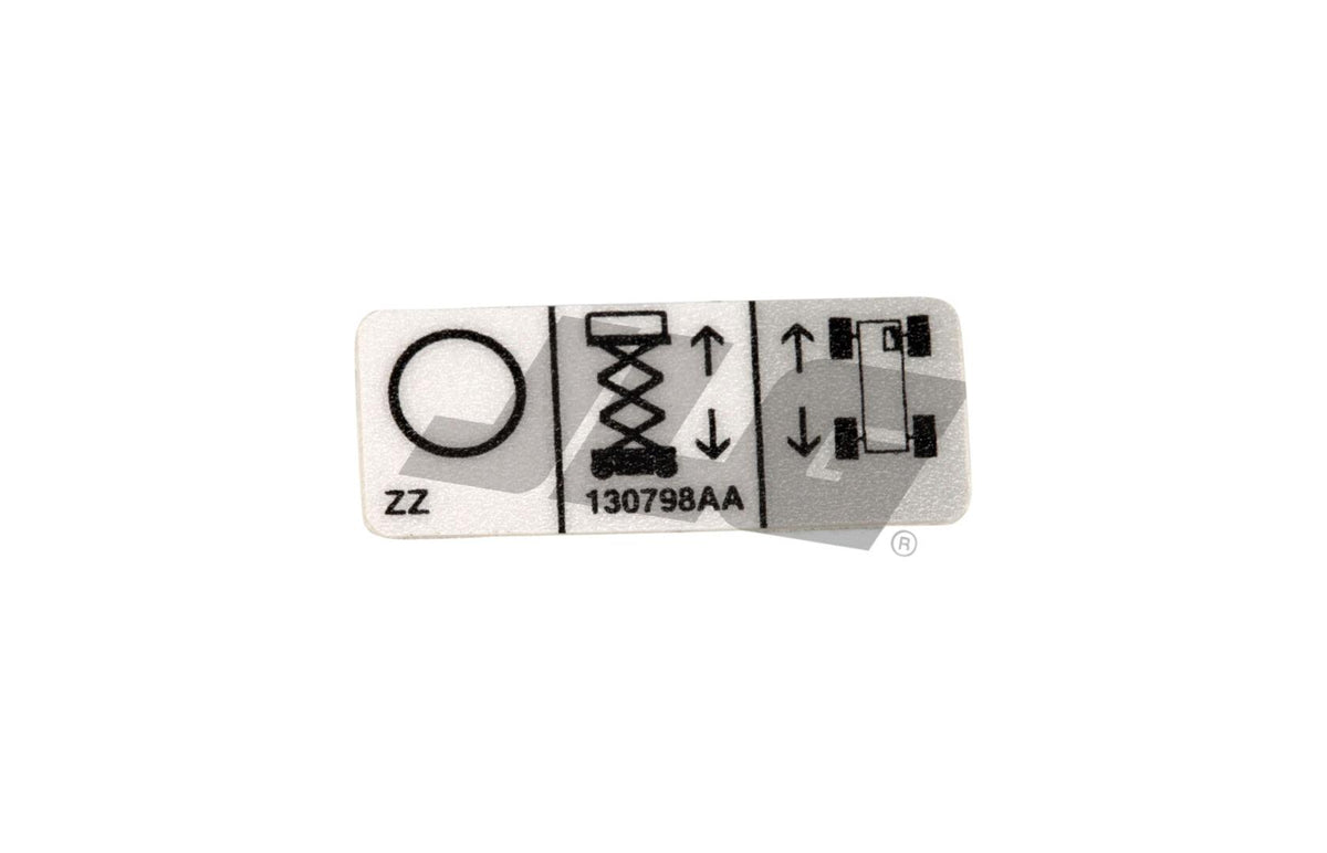 130798 Off Lift Drive Label | Skyjack