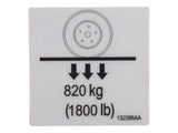 132396 Decal, Wheel Load Pic | Skyjack