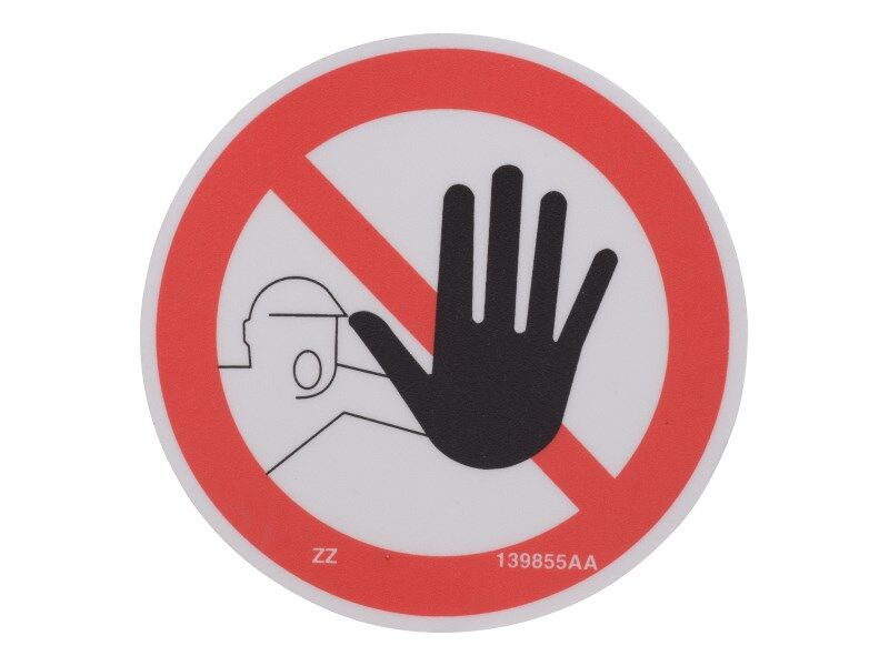 139855 Keep Clear Decal | Skyjack