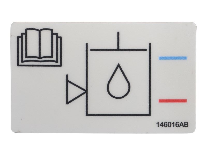 146016 Oil Level Decal | Skyjack