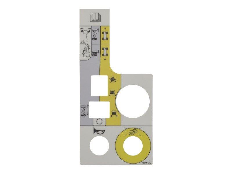 156885 Control Box Decal | Skyjack