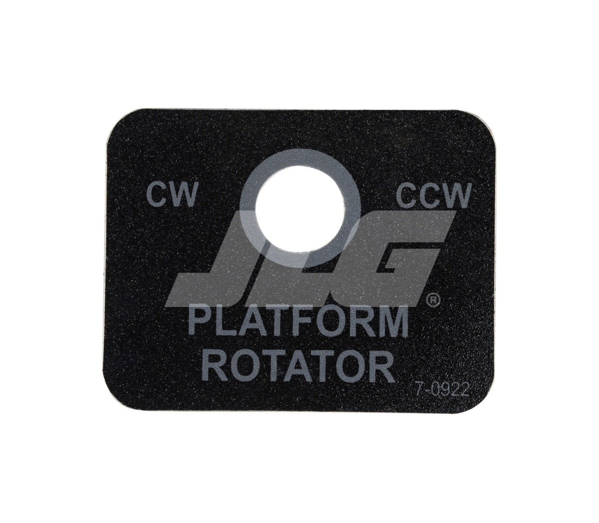 0070922 Plac Platf Rotator | Snorkel